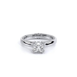 Couture Platinum Solitaire Engagement Ring Surrey Vancouver Canada Langley Burnaby Richmond