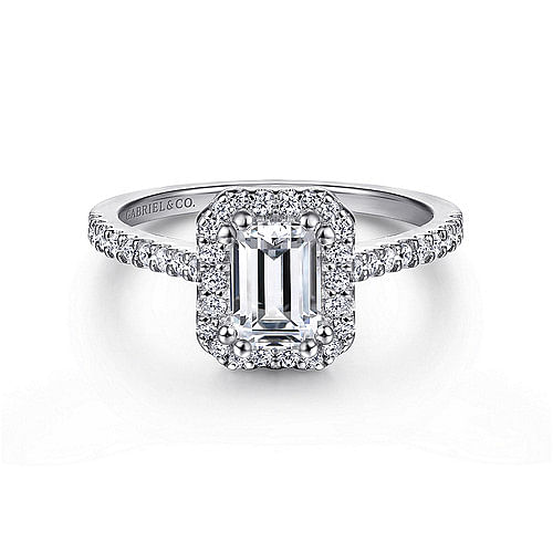 High Quality Emerald Diamond Engagement Ring Wedding Band Fashion Jewellery Surrey Langley Canada