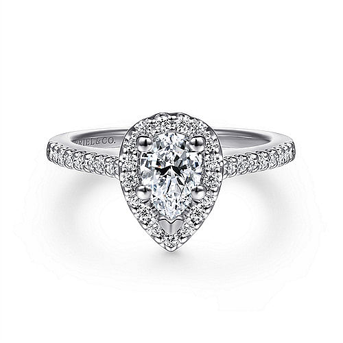 High Quality Pear Diamond Engagement Ring Wedding Band Fashion Jewellery Surrey Langley Canada