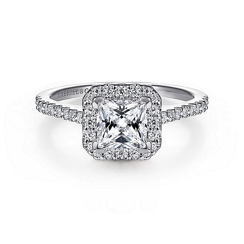 High Quality Princess Diamond Engagement Ring Wedding Band Fashion Jewellery Surrey Langley Canada
