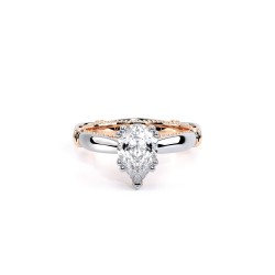 Parisian WhiteRose Solitaire Engagement Ring Surrey Vancouver Canada Langley Burnaby Richmond