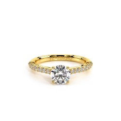 Renaissance Yellow Engagement Ring - 0.3 CT Surrey Vancouver Canada Langley Burnaby Richmond