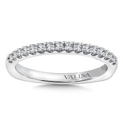  14K White Gold  Stackable Stackable Wedding Band Valina Surrey Vancouver Canada Langley Burnaby Richmond