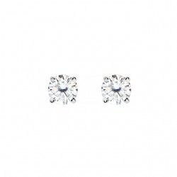  14K White Gold  Stud 14K Lab Diamond White Stud Earring .20 CT Excel Surrey Vancouver Canada Langley Burnaby Richmond