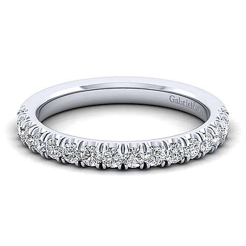 14K White Eternity 14K White Gold Matching Wedding Band - 0.45 ct Surrey Vancouver Canada Langley Burnaby Richmond