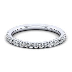 14K White Gold Matching Wedding Band - 0.30 ct Surrey Vancouver Canada Langley Burnaby Richmond