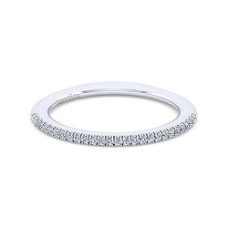 14K White Gold Matching Wedding Band - 0.07 ct Surrey Vancouver Canada Langley Burnaby Richmond