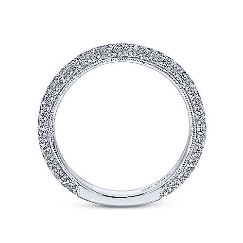 14K White Eternity 14K White Gold Matching Wedding Band - 0.86 ct Surrey Vancouver Canada Langley Burnaby Richmond