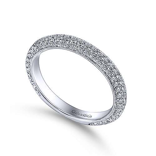 14K White Eternity 14K White Gold Matching Wedding Band - 0.86 ct Surrey Vancouver Canada Langley Burnaby Richmond