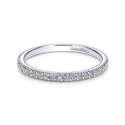 14K White Gold Matching Wedding Band - 0.31 ct Surrey Vancouver Canada Langley Burnaby Richmond