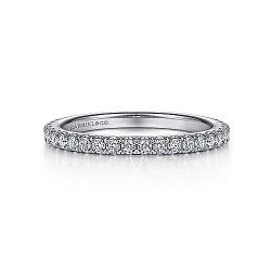 14K White Gold Matching Wedding Band - 0.34 ct Surrey Vancouver Canada Langley Burnaby Richmond