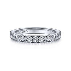 14K White Gold Matching Wedding Band - 0.64 ct Surrey Vancouver Canada Langley Burnaby Richmond